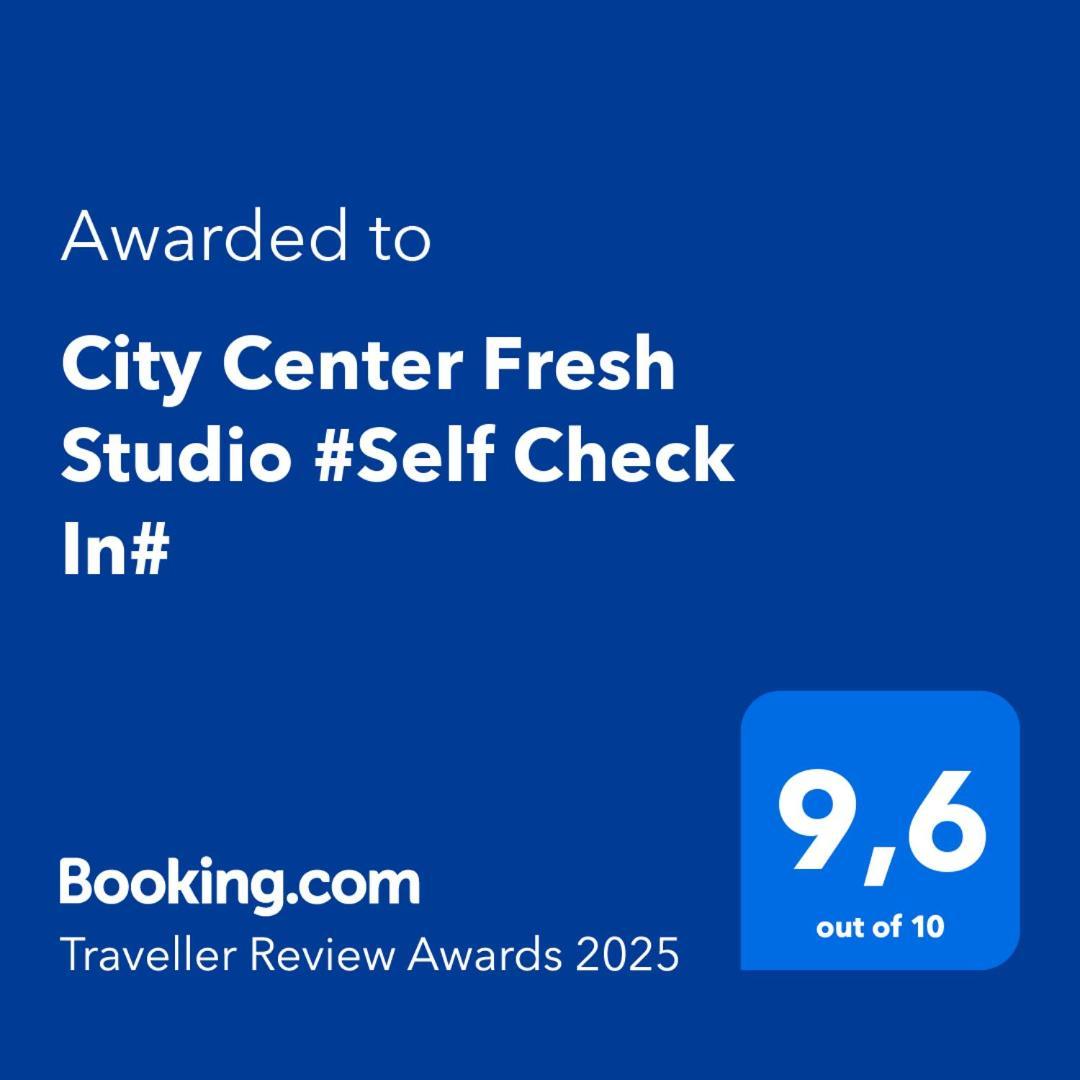 City Center Fresh Studio #Self Check In# Tesalonika Bagian luar foto